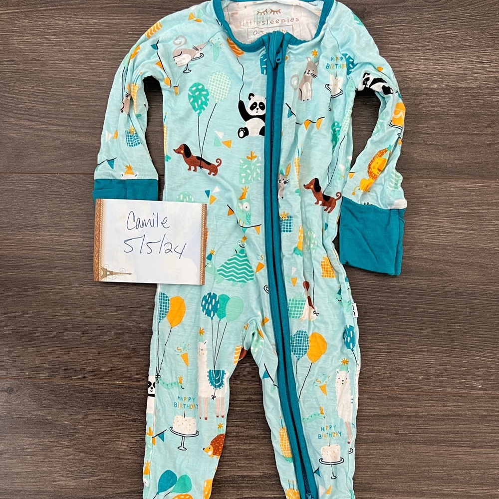 Little Sleepies Happy Birthday Zippy Pajamas